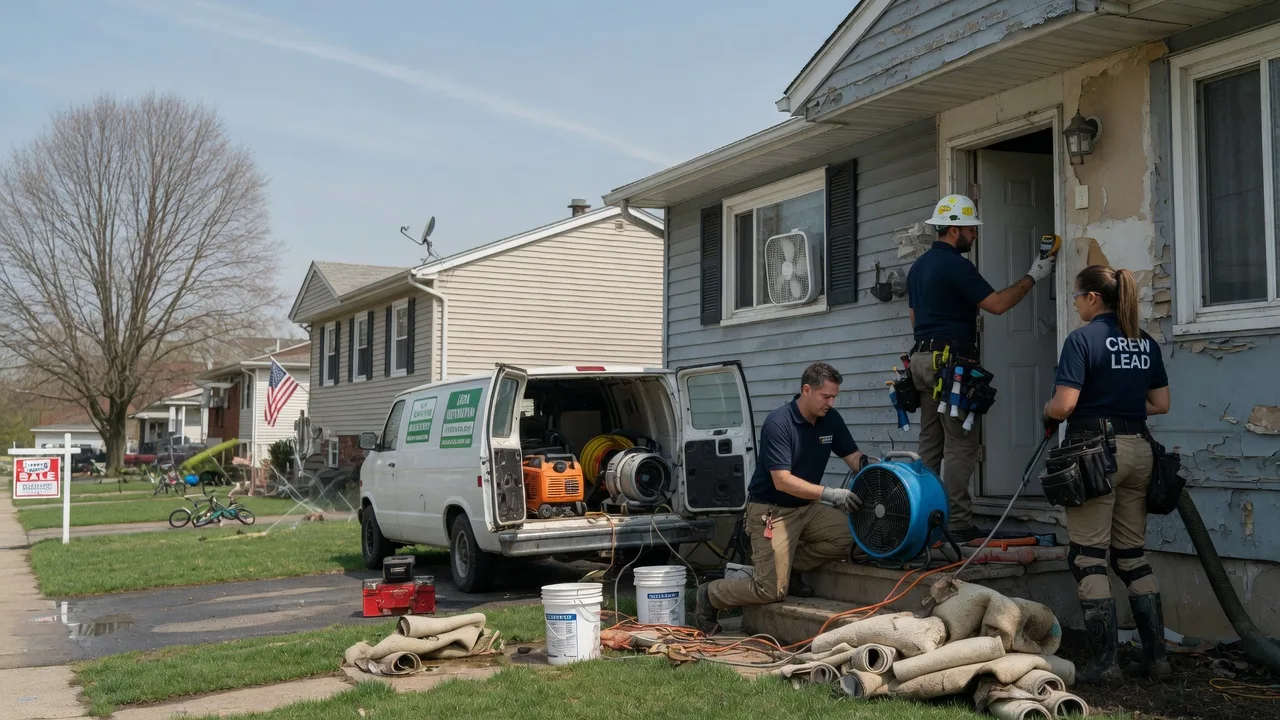 Flood Cleanup in East Haven, CT near me